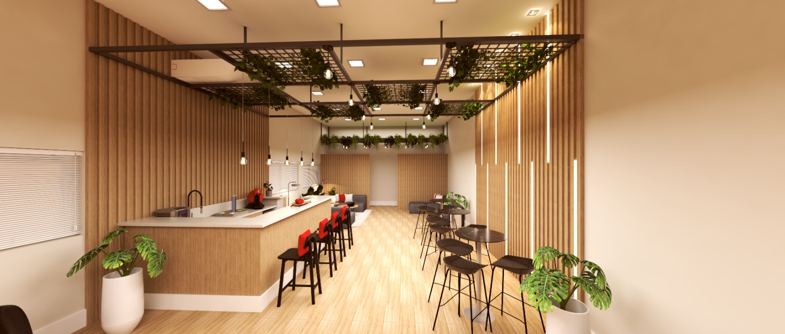 Lounge Corporativo – Universal Automotiva | Osasco