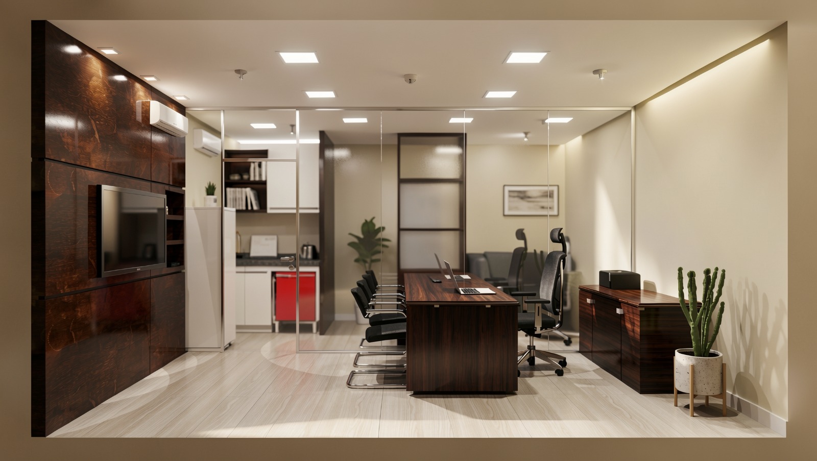 Escritório Corporativo Yuki | Design de Interiores