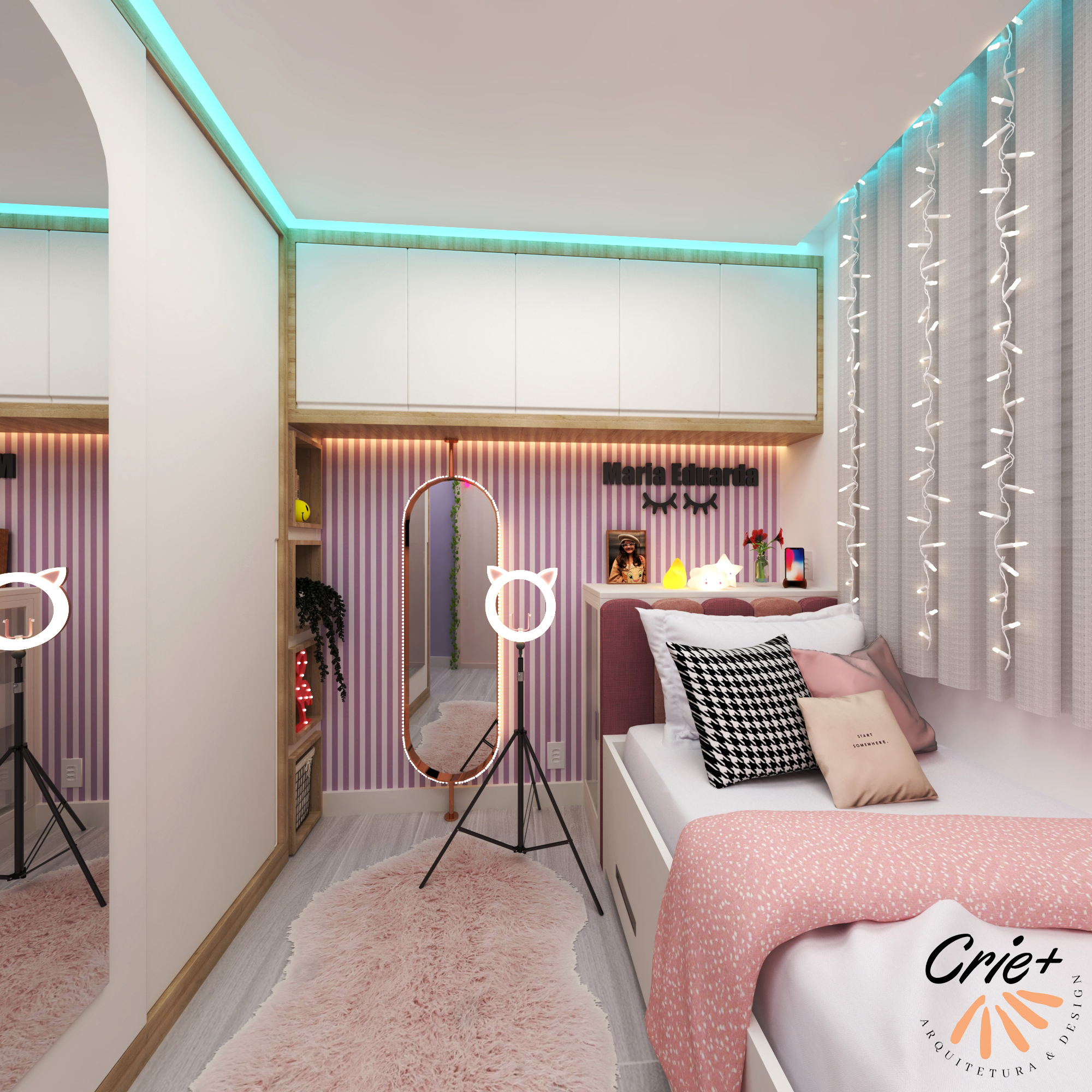 Quarto de Adolescente Feminino
